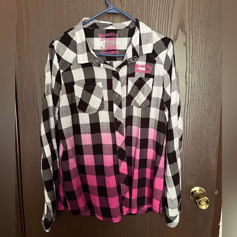 Beautiful Disaster Flannel